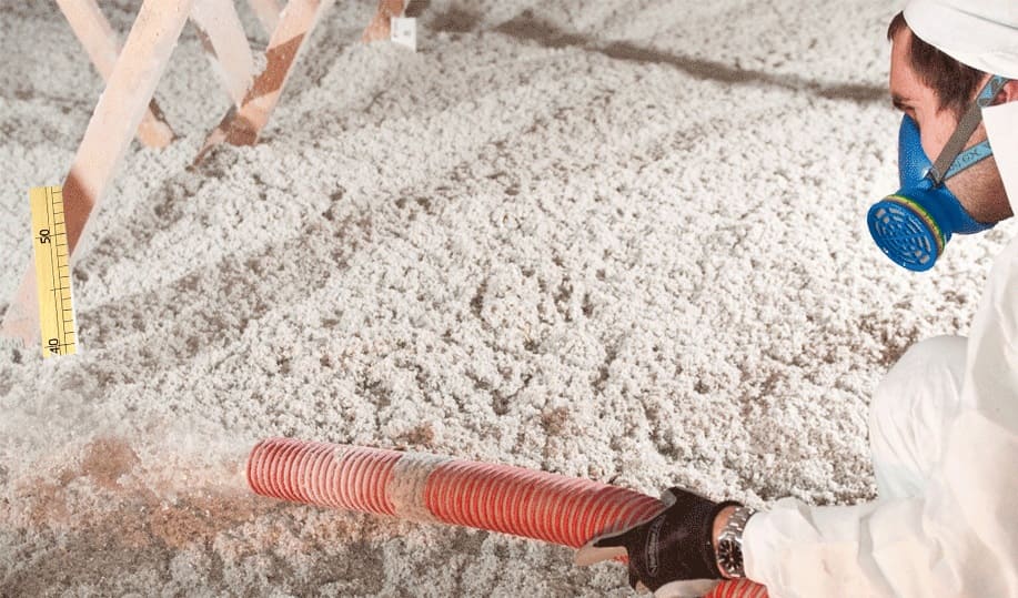 flocage ouate de cellulose