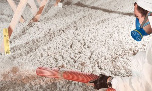 flocage ouate de cellulose